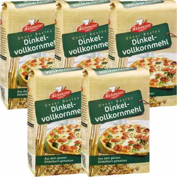Küchenmeister Dinkelvollkornmehl 5x1kg