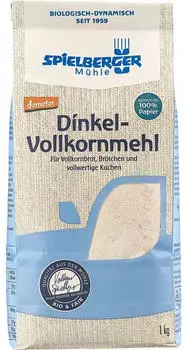 Spielberger M&uuml;hle Dinkel-Vollkornmehl demeter 1kg