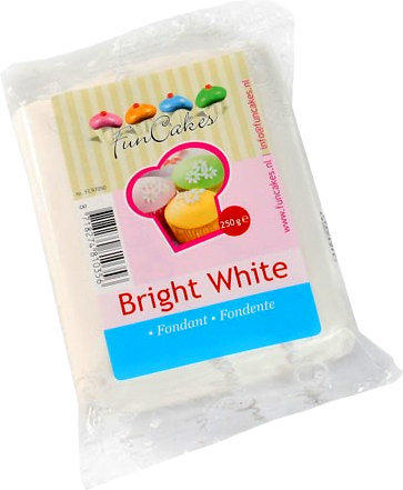 FunCakes Rollfondant Bright White (250g)