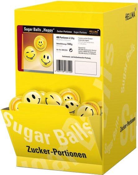Hellma Zuckersticks Sugar Balls Happy (400 St.)