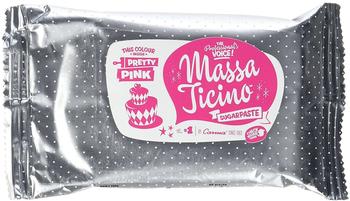 Carma/Barry Callebaut Massa Ticino Sugarpaste Pretty Pink (250g)