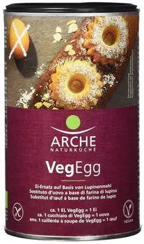 Arche Bio VegEgg Ei-Ersatz auf Lupinenmehl-Basis (175g)