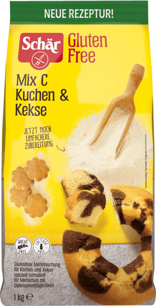 Schär Mehl-Mischung zum Kuchen & Kekse backen glutenfrei (1 kg)