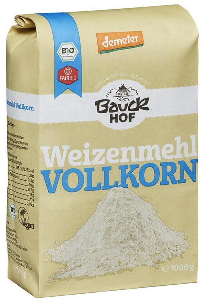 Bauckhof Demeter Weizenmehl Vollkorn (1000g)