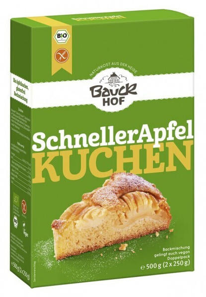 Bauckhof Bio Schneller Apfelkuchen (500 g)