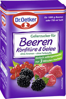 Dr. Oetker Gelierzucker für Beerenkonfitüre 500g