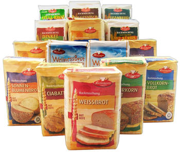 K&uuml;chenmeister Brotbackmischungen-Set (15x 500g)