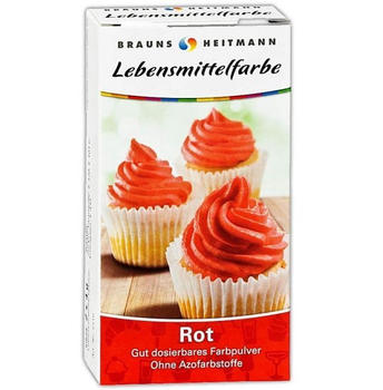 Brauns-Heitmann Heitmann Lebensmittelfarbe Rot (2x4g)