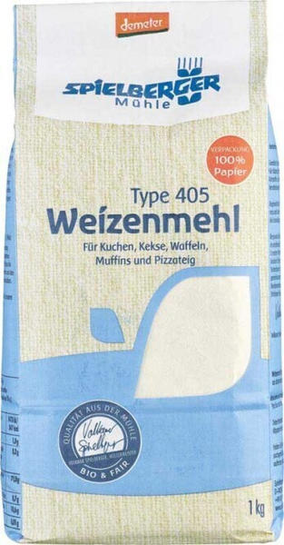 Spielberger Mühle Weizenmehl Type 405 demeter (1kg