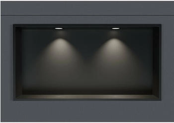 Bernstein Wandnische mit LED-Spot 60x20cm (NT206010X )
