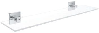 GROHE QuickFix Start Cube Glasablage 53cm, zum Kleben oder Bohren chrom 41109000
