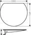 Hansgrohe WallStoris Ablage mattschwarz (27915670)