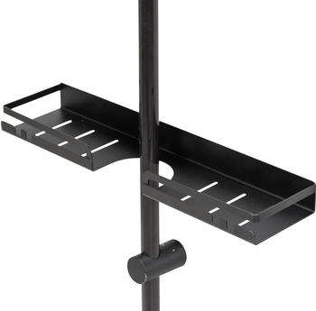 Wenko Turbo-Loc Duschstangencaddy Altarella L Schwarz Edelstahl (25758100)
