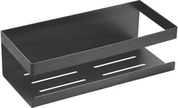 Sch&ouml;ner Wohnen Wandablage Meleto Grau Edelstahl (25932197)
