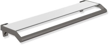Hewi System 900 Ablage mit Haltegriff dunkelgrau perlglimmer tiefmatt (900.03.00060 SC)