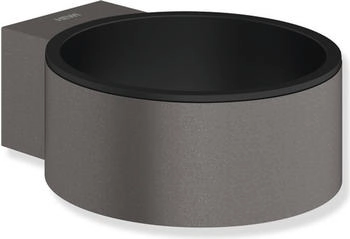 Hewi System 900 Föhnhalter dunkelgrau matt/schwarz tiefmatt (900.00.00060 ER)