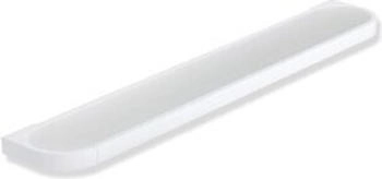 Hewi System 800 Ablage 600mm, Glas satiniert, weiß matt (800.03.10065 DX)