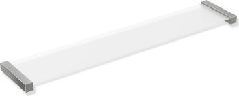 Hewi System 900 Q Ablage mit Glasplatte Edelstahl matt/gebürstet (900Q03.007XA)