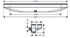 Hansgrohe Rainfinity Porter 500 Wandanschluss mit Brausehalter und Duschablage L, Chrom (26843000)