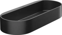 hansgrohe WallStoris Ablagekorb 27913670 250x39mm, aus Kunststoff, Mattschwarz