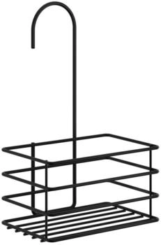 Smedbo Duschkorb für Duscharmaturen, Edelstahl schwarz (BB1216)