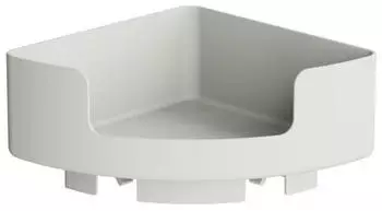 Hewi Serie 802 LifeSystem Eckablage lichtgrau