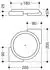 Hewi Serie 477/801 Eckablage umbra