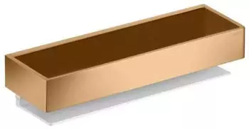 KEUCO Edition 11 Duschkorb Bronze geb&uuml;rstet