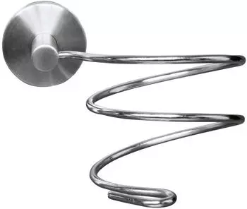 Kleine Wolke Allegra Haartrocknerhalter Edelstahl, chromfarben (8018117827)