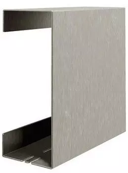 Schulte Duschablage zum Kleben Edelstahloptik 22,5x22,5x9,5cm