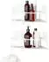 Umbra Cubiko Eckduschablage dreieckig 2er-Set, weiß (1018616-660)