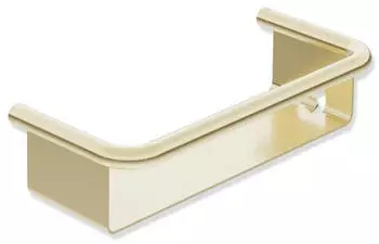 Hewi Serie 480 Duschkorb mit Haken messing geb&uuml;rstet messing geb&uuml;rstet