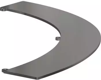 Axor Suite Ablage polished black chrome polished black chrome
