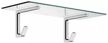 Hansgrohe Axor Ablage 42842340 600mm, f&uuml;r Badetuch, brushed black chrome