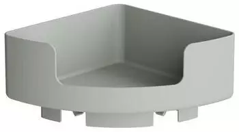Hewi Serie 802 LifeSystem Eckablage felsgrau