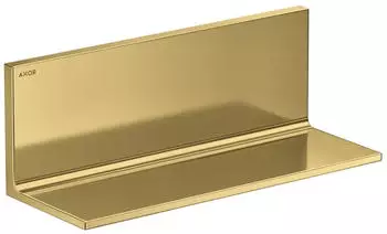 Axor Universal Rectangular Ablage polished gold optic