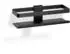 Giese Newport Duschkorb 30819-14 Halter für Rasierer, schwarz matt