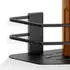 Giese Duschkorb Seaside Eckmodell schwarz matt
