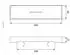 Herzbach Ceo Duschmittel-Ablage 36.220120.1.09 260 x 68 mm, Oberfläche Kunststoff grau