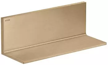 Axor Universal Rectangular Ablage brushed bronze