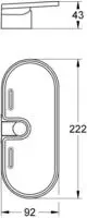 Vitalio Universal - Ablage F&uuml;r Die Duschstange 27725000 - Grohe