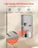 VEVOR Duschnische 2-lagig mit Trennwand, Edelstahl, 10,16x33,02x63,5cm, silber (BA2-306010-BR)