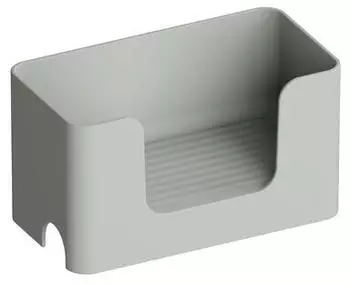 Hewi Serie 802 LifeSystem Ablagebox felsgrau