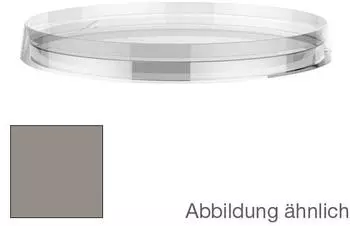Laufen Disc Ablageschale für freistehende Wannenarmatur rauchgrau