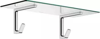 Hansgrohe Axor Ablage 42842330 600mm, f&uuml;r Badetuch, polished black chrome