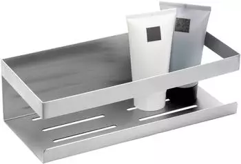 Sch&ouml;ner Wohnen Meleto Wandablage Edelstahl matt, ohne Bohren (25928197)