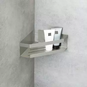 Sch&ouml;ner Wohnen Meleto Eckablage Edelstahl matt (25929197)