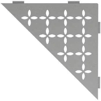 Schlüter Systems Shelf S1 Duschablage Floral, strukturiert grau (SES1D5TSSG)