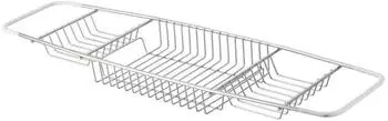 MSV Badewannenablage Edelstahl 68,5x18x5,5cm (141730)