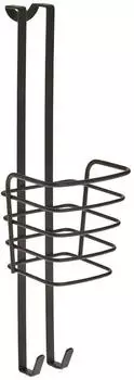 Metaltex Origin Lava Föhnhalter TouchTherm, matt schwarz (401108)